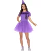 Inspirit DesignsCrayola Women's Purple Crayon Box Halloween Costume Dress - Purple Small