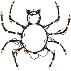 Northlight Lighted Spider Halloween Window Decoration - 15"