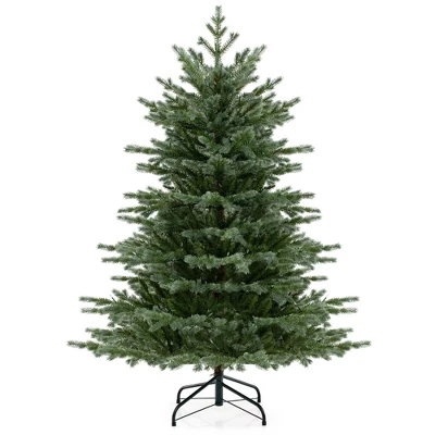 Costway 5 FT Artificial Christmas Tree With 1426 Lush PVC & PE Tips 200 LED Lights 9 Costway 5 FT Artificial Christmas Tree With 1426 Lush PVC & PE Tips 200 LED Lights - Image 9