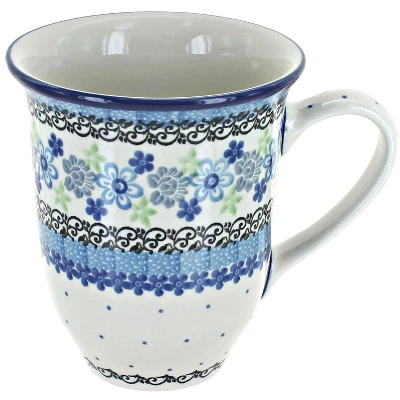 Blue Rose Polish Pottery 826 Ceramika Artystyczna Large Coffee Mug 12 Blue Rose Polish Pottery 826 Ceramika Artystyczna Large Coffee Mug - Image 12