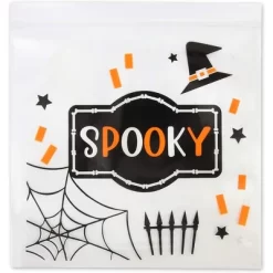 Spooky Central 120-Pack Halloween Treat Favor Bags, Resealable Candy Bag Small Gift Bags (6.5 X 7 In) -Festival Store GUEST 06f27401 955f 4fc9 bd16 2915b3a65c78