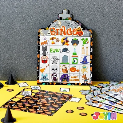 Joyfy 28 Players Halloween Bingo Game Cards, Halloween Party Favors Adults Kids Indoor Card Games For Classroom School Family Group Activities 6 Joyfy 28 Players Halloween Bingo Game Cards, Halloween Party Favors Adults Kids Indoor Card Games For Classroom School Family Group Activities - Image 6
