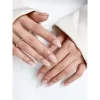 BTArtbox Press-On Nails - Gold End -S Almond - 32ct