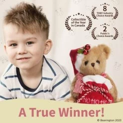 Bearington Jolly Jingles Christmas Bear, 10 Inch Stuffed Christmas Animals, Ideal Christmas Bear Decorations Gift For Toddlers -Festival Store GUEST 078ad718 1a6b 4d15 a029 1500555ade23