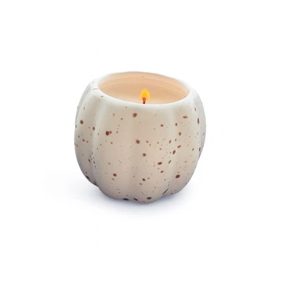 3.9oz Pumpkin Ceramic Scented Candle White - Bullseye's Playground™ 2 3.9oz Pumpkin Ceramic Scented Candle White - Bullseye's Playground™ - Image 2
