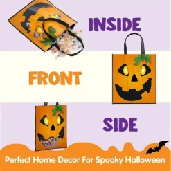 Joyfy Halloween Party Favors 3PCS Large See Through Tote Bags With Handles Trick Or Treat Bag Party Supplies For Candies Biscuits Cards 22.5" X 13.75" 10 Joyfy Halloween Party Favors 3PCS Large See Through Tote Bags With Handles Trick Or Treat Bag Party Supplies For Candies Biscuits Cards 22.5" X 13.75" -Festival Store GUEST 0cbb9593 c91f 4218 8651 da590d72240d
