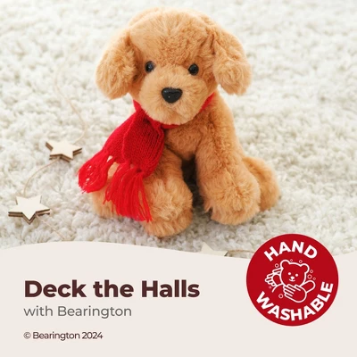 Bearington Grizwald The Golden Retriever Plush, Dogs Stuffed Animals, 7.5" Golden Retriever Stuffed Animal, Christmas Gift 1 Bearington Grizwald The Golden Retriever Plush, Dogs Stuffed Animals, 7.5" Golden Retriever Stuffed Animal, Christmas Gift