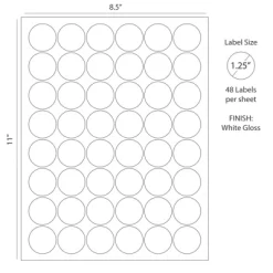 80 Pcs Chocolate Eyeballs Halloween Candy Party Favors Chocolate Coins - White Foil