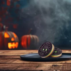 Oreo Halloween Green And Orange Creme Chocolate Sandwich Cookies King Size - 2.04oz -Festival Store GUEST 0efdca3c fc1e 49f8 80f6 14507cda280f 2