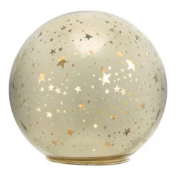 Northlight LED Lighted Stars Glass Globe Christmas Decoration - 6" - Gold -Festival Store GUEST 10c9a4f3 16f7 40f4 aac2 a019a1411d19
