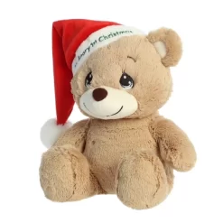Aurora Medium My Beary 1st Christmas Precious Moments Festive Stuffed Animal Brown 12" -Festival Store GUEST 118414bf 44ab 4e9f ab58 024362b600aa