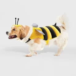 Bee With Reflective Wings Full Body Halloween Dog And Cat Costume - Boots & Barkley™ -Festival Store GUEST 1232f82b 42cb 4458 b162 cc63a8f31296