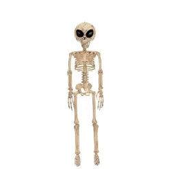 Seasons USA Alien Skeleton Halloween Decoration - 37 In - Off-White