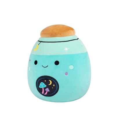 Squishmallows 12" Neon Teal Potion With Black Mushroom Label Medium Plush: Polyester Stuffed Animal Character 3 Squishmallows 12" Neon Teal Potion With Black Mushroom Label Medium Plush: Polyester Stuffed Animal Character - Image 3