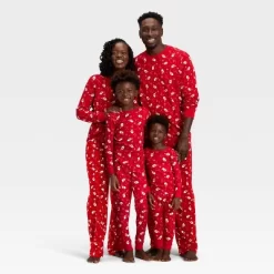 Baby Santa Print Ribbed Holiday Matching Family Footed Pajama - Wondershop™ Red -Festival Store GUEST 17215707 599b 4684 a69f 0119ad446d1f