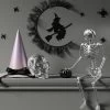 24" Poseable Skeleton With Disco Jack Halloween Decorative Prop Silver - Hyde And EEK! Boutique™