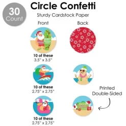 Big Dot Of Happiness Tropical Christmas - Beach Santa Holiday Party Supplies Decoration Kit - Decor Galore Party Pack - 51 Pieces 13 Big Dot Of Happiness Tropical Christmas - Beach Santa Holiday Party Supplies Decoration Kit - Decor Galore Party Pack - 51 Pieces -Festival Store GUEST 1b5db5dd 968c 434c 8cba 31695800fa23