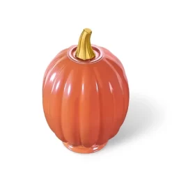Glass Iridescent Pumpkins Orange - Bullseye's Playground™