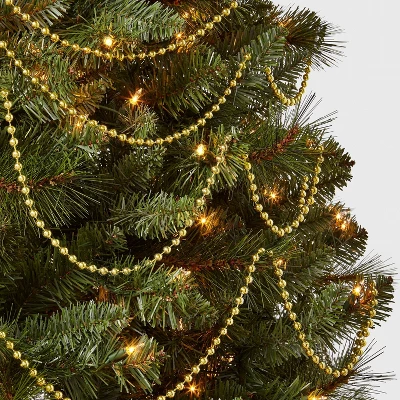 25' Plastic Bead Decorative Christmas Tree Garland - Wondershop™ 1 25' Plastic Bead Decorative Christmas Tree Garland - Wondershop™
