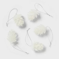 8ct Glittered Pinecone Christmas Tree Ornament Set - Wondershop™ -Festival Store GUEST 1c0cf30e 1852 4f99 b438 308c1398100b