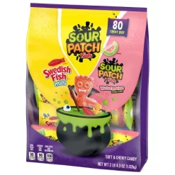 SOUR PATCH KIDS Watermelon & Swedish Fish Halloween Candy Variety Pack - 36.32oz/80ct 16 SOUR PATCH KIDS Watermelon & Swedish Fish Halloween Candy Variety Pack - 36.32oz/80ct -Festival Store GUEST 1e34c98c c05b 4018 afbd b1f118e97035