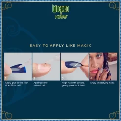 Wicked X KISS Products Fake Nails - Shiz Campus - 33ct 12 Wicked X KISS Products Fake Nails - Shiz Campus - 33ct -Festival Store GUEST 1f696b3d d4d5 4eb9 9609 38bd65c1815f