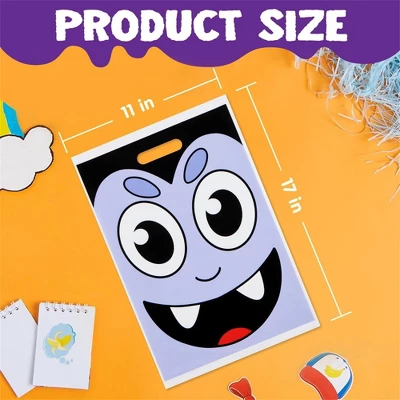 Joyfy Halloween Party Favors 72 Pcs Plastic Halloween Trick Or Treat Goodie Bag Kids Candy Bag Snacks Bags For Halloween Gifts Event Classroom Prizes 4 Joyfy Halloween Party Favors 72 Pcs Plastic Halloween Trick Or Treat Goodie Bag Kids Candy Bag Snacks Bags For Halloween Gifts Event Classroom Prizes - Image 4