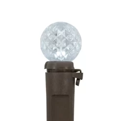 Northlight LED G12 Berry Christmas Lights - Pure White - 16' Brown Wire - 50 Ct -Festival Store GUEST 22f32f1b be66 4523 a42e 3499fe102761