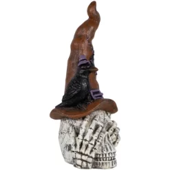 Northlight Skull In Witches Hat With Crow Halloween Decoration - 22.75" 10 Northlight Skull In Witches Hat With Crow Halloween Decoration - 22.75" -Festival Store GUEST 2b1ec014 e6f7 4086 9c88 efc22182ca3d