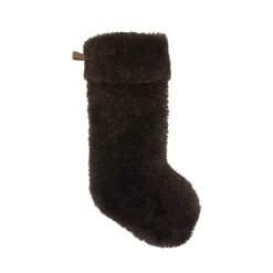 Saro Lifestyle Cozy Delight Lamb Fur Stocking -Festival Store GUEST 2b88ef01 b9e4 42c9 8b18 0605a1a5a7c1