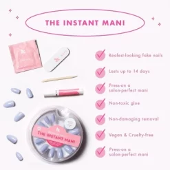 Olive & June Press-On Fake Nails - S Squoval - Neutral Velvet - 42ct -Festival Store GUEST 2c927c55 b9b6 4cc4 b429 74021d6e0b93