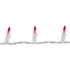 Northlight Mini Incandescent Christmas Lights - Pink - 20.25' White Wire - 100ct 7 Northlight Mini Incandescent Christmas Lights - Pink - 20.25' White Wire - 100ct -Festival Store GUEST 2d8d1768 499b 4484 b403 d63327836f41