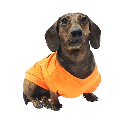 Midlee Pumpkin Face Dog Shirt Costume 2 Midlee Pumpkin Face Dog Shirt Costume - Image 2