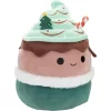 Squishmallows 10-Inch Ernesto The Peppermint Latte- Official Jazwares Plush- Collectible Soft & Squishy Stuffed Animal Toy-Gift For Kids, Girls & Boys