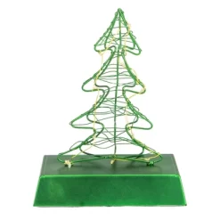 Northlight 8" LED Lighted Green Wired Christmas Tree Stocking Holder -Festival Store GUEST 2f709894 b972 4614 8417 c4cb07221e94