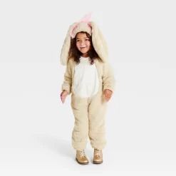 Toddler Bunny Halloween Costume Jumpsuit - Hyde And EEK! Boutique™ Light Brown -Festival Store GUEST 30a907fb 4b4e 4956 b062 094a54f5dbb2