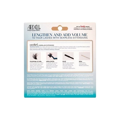 Ardell Press-On Seamless Under Lash Extensions D Curl 1 Ardell Press-On Seamless Under Lash Extensions D Curl