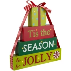 Northlight Lighted "Tis The Season To Be Jolly" Christmas Decoration - 11.75" -Festival Store GUEST 33021615 817e 4437 93f1 b0f5de4bd14a