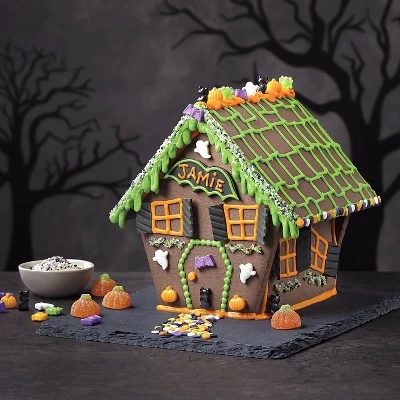 Halloween Pre-Built Haunted House Cookie House Kit - 25.2oz - Favorite Day™ 4 Halloween Pre-Built Haunted House Cookie House Kit - 25.2oz - Favorite Day™ - Image 4