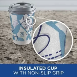 Dixie To Go Disposable Hot Cups & Lids - 12oz -Festival Store GUEST 35bd65e6 0a3c 41a3 a9ee 29c1bb8f5636