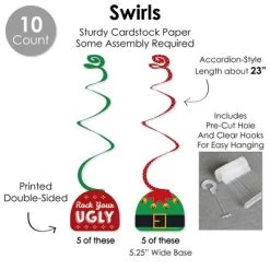 Big Dot Of Happiness Ugly Sweater - Holiday And Christmas Party Supplies Decoration Kit - Decor Galore Party Pack - 51 Pieces 10 Big Dot Of Happiness Ugly Sweater - Holiday And Christmas Party Supplies Decoration Kit - Decor Galore Party Pack - 51 Pieces -Festival Store GUEST 37b4d366 a91c 4741 9bb8 14c8e3993c7c