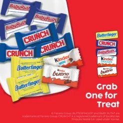 Butterfinger Assorted Kinder Chocolates Halloween Variety Mix Candy - 36.1oz/130ct -Festival Store GUEST 3bce09fb dd14 4d5a 88b7 2f4f943ebb9f