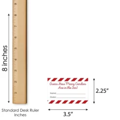 Big Dot Of Happiness Jolly Santa Claus - How Many Candies Christmas Party Game - 1 Stand And 40 Cards - Candy Guessing Game -Festival Store GUEST 3e8f92a8 71ae 4fd7 8798 a9edb283f217