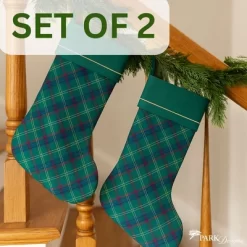 Patricia Heaton Home Macmerry Plaid Stocking Set Of 2 -Festival Store GUEST 3f3d96aa 852b 4352 9808 8d902081c071