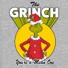 Junior's Dr. Seuss Christmas Grinch You're A Mean One T-Shirt