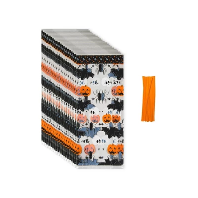 Wilton Halloween 20ct Icons Resealable Treat Bags 2 Wilton Halloween 20ct Icons Resealable Treat Bags - Image 2