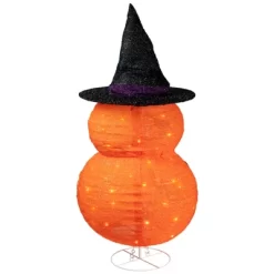 Northlight LED Lighted Jack-O-Lanterns In Witch's Hat Outdoor Halloween Decoration - 34" -Festival Store GUEST 4561b61d b149 4fd2 83c2 d5c2aff9d64e