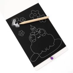 Scratch Art Book Animals Craft Activity Kit - Bullseye's Playground™