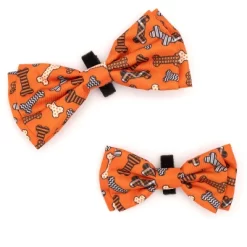 The Worthy Dog Halloween Bones Bow Tie - Adjustable Pet Collar Accessory 5 The Worthy Dog Halloween Bones Bow Tie - Adjustable Pet Collar Accessory -Festival Store GUEST 47fc3288 64a2 4cd9 8079 634ab745ca2f