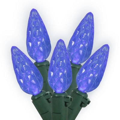 Vickerman Single Mold C6 LED Christmas Light Set 1 Vickerman Single Mold C6 LED Christmas Light Set